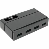 EATON TRIPP LITE SERIES U360-004-2F 4-PORT USB 3.X (5GBPS) HUB FOR DATA AND USB CHARGING - U