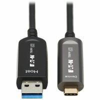 Tripp Lite U428F-30M-D3 USB-A to USB C Fiber Active Optical Cable USB 3.2 Gen 2 M/M 30M - USB-C cable - USB to 24 pin USB-C - 98 ft