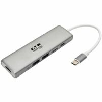 EATON TRIPP LITE SERIES U442-DOCK10-S USB-C DOCK - 4K HDMI, USB 3.X (5GBPS), USB-A HUB PORTS