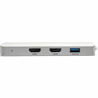 EATON TRIPP LITE SERIES U442-DOCK12-S USB-C DOCK, TRIPLE DISPLAY - HDMI, VGA, USB 3.X (5GBPS),