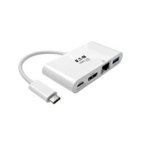 EATON TRIPP LITE SERIES USB-C MULTIPORT ADAPTER - HDMI, USB 3.X (5GBPS) HUB PORT