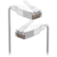 Ubiquiti UACC-Cable-Patch-EL-C6A-8 CAT6A Ultra-Thin Premium Patch Cable, White, 8m