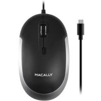 Macally UCDYNAMOUSESG - mouse - USB-C - black, space gray