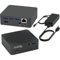 Plugable UD-CAM USB Type-C Mini Docking Station with 85W Power Delivery