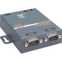 LANTRONIX UD2100002-01 UDS2100 2-Port Device Server International Power Supply RoHS  