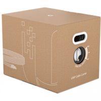 Ubiquiti Networks UISP Cable Carrier Cat 5e Shielded Outdoor Ethernet (Black, 1000')