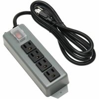 Eaton Tripp Lite Series UL603CB-6 Industrial Power Strip, 4-Outlet, 6 ft. (1.8 m) Cord, Locking Switch Cover - power distribution