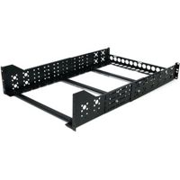 StarTech UNIRAILS3U Fixed 19" Adjustable Depth Universal Server Rack Rails