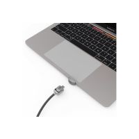 COMPULOCKS UNVMBPRLDG01KL Ledge Lock Adapter MacBook Pro 13in M1 M2 Keyed Silver