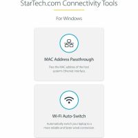StarTech USB C to Gigabit Ethernet Adapter, USB 3.0 NIC w/ USB 3.1 Port, USB Type-C Network Adapter, USB-C LAN NIC - US1GC301AU