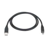 Black Box USB05-0003 USB 2.0 Type A to USB Type B M M Cable, Black, 3ft