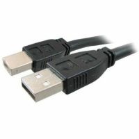 Comprehensive USB2-AB-50PROAP Pro AV/IT Active Plenum USB A Male to USB B Male Extender Cable (50')