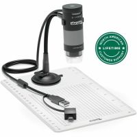 PLUGABLE TECHNOLOGIES USB2-MICRO-250X USB 2.0 Digital Microscope Flexible Arm Stand  