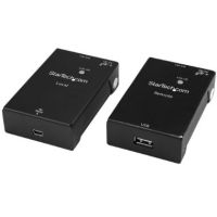 StarTech USB 2.0 Extender Kit over Cat5e/Cat6 - Up to 165ft - USB over Ethernet Cable - Powered - USB2001EXTV