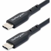 StarTech USB2CC15FBKE 15ft (4.5m) USB-C Charging Cable, Charge/Sync, 60W (3A) PD, USB 2.0 Laptop Charger Cable, TPE Jacket