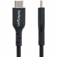 StarTech 10ft (3m) USB-C Charging Cable, Charge & Sync, 60W (3A) PD, USB 2.0 Laptop Charger Cable, TPE Jacket - Black USB C Charging Cord - USB2CC3MBKE