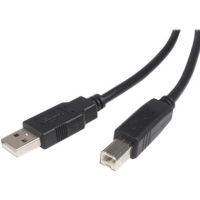 StarTech USB 2.0 Type-A to Type-B Male Cable (15') - USB2HAB15