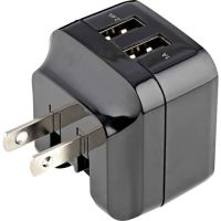 StarTech 2 Port USB Wall Charger - 17W Portable Charger, 2.4A & 1A port