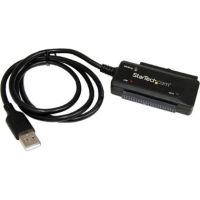 StarTech USB 2.0 to SATA IDE Adapter (Black) - USB2SATAIDE