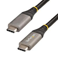 StarTech 100W 5A DP Alt Mode USB 3.1 Gen 2 Type-C 10Gbps Cable, 50cm