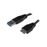 StarTech Slim SuperSpeed USB 3.0 A to Micro B Cable - M/M - USB3AUB50CMS