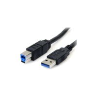 StarTech Black SuperSpeed USB 3.0 Cable A to B 10 ft - M/M - USB3SAB10BK