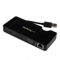 StarTech Universal USB 3.0 Laptop Mini Docking Station - USB3SMDOCKHV
