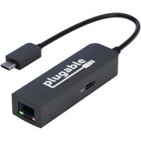 Plugable USBC-E2500PD 2.5 Gigabit Ethernet to USB-C Adapter with 100W Charging