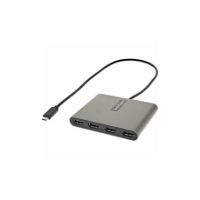 StarTech USBC2HD4 USB graphics adapter 1920 x 1080 pixels Gray