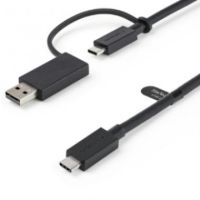 StarTech USBCCADP USB cable 39.4" (1 m) USB 3.2 Gen 2 (3.1 Gen 2) USB C Black