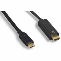 AXIOM USBCMHDMIMK10-AX USB-C MALE TO HDMI MALE ADAPTER CABLE - BLACK - 10FT