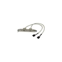 StarTech 2 Port USB A Female Slot Plate Adapter Cable - USBPLATE