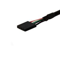 STARTECH USBPNLAFHD3 CONNECT A PANEL MOUNT USB-A PORT TO YOUR MOTHERBOARD HEADER - USB HEADER TO USB