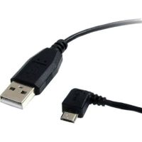 StarTech USB 2.0 Type-A Male to Left-Angle Micro-USB Male Cable (6') - UUSBHAUB6LA