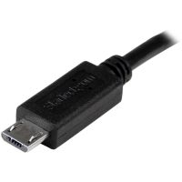 StarTech USB OTG Cable - Micro USB to Micro USB - M/M - 8 in. - UUUSBOTG8IN