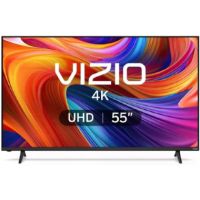 VIZIO 55-Inch 4K UHD Smart LED TV – V4K55M-0801, Dolby Vision, HDR10+, Alexa & Google Assistant Compatible, Slim Design