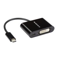 BLACK BOX VA-USBC31-DVIC USB-C to DVI Adapter Power Delivery 1080p 60Hz 60W  