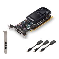 PNY 4GB nVIDIA Quadro T400 3x MDP GDDR6 PCI Express 3.0 x16 Graphic Card VCNT400-4GB-SB VCNT4004GB-PB
