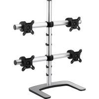 Atdec VFS-Q Freestanding Desk Mount Supports Single Dual or Triple Monitors