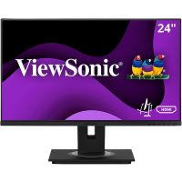 ViewSonic VG2448a - 24" 1080p Ergonomic 40-Degree Tilt IPS Monitor with HDMI, DP, and VGA
