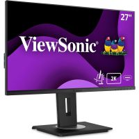 ViewSonic VG2756a-2K - 27" 1440p Ergonomic IPS Docking Monitor with 100W USB C, RJ45 and Daisy Chain