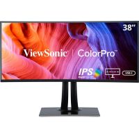 ViewSonic VP3881A 38” WQHD+ Pantone validated 100% sRGB Curved monitor with docking station