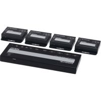 ATEN VS1824KIT 4 Port 4K HDMI CAT6 Splitter with 4 Receivers