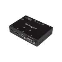 StarTech 2x1 VGA + HDMI to VGA Converter Switch w/ Priority Switching â€" 1080p - VS221HD2VGA