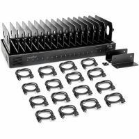 Rocstor VT0V002-01 Volt DSC16 USB-C 16 Port Desktop Charging Station with Dividers and USB-C Charging