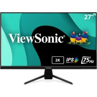 ViewSonic VX2767U-2K - 27" 2K QHD Thin-Bezel IPS Monitor with USB-C, HDMI, and DisplayPort