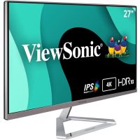 ViewSonic VX2776-4K-MHDU - 27" 4K UHD Thin-Bezel IPS Monitor with USB-C, HDMI, and DisplayPort