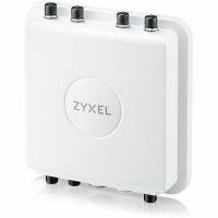 ZYXEL COMMUNICATIONS WAX655E 4x4 5GHz, 2x2 2.4GHz WiFi 6 (802.11AX) Outdoor AP with 2.5G LAN