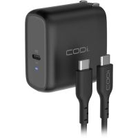 CODi WC065-C 65W GaN Wall Charger with USB-C Port and Cable