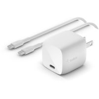 Belkin Boost Charge 30W USB-C GaN Wall Charger + USB-C Cable - WCH001DQ1MWH-B6